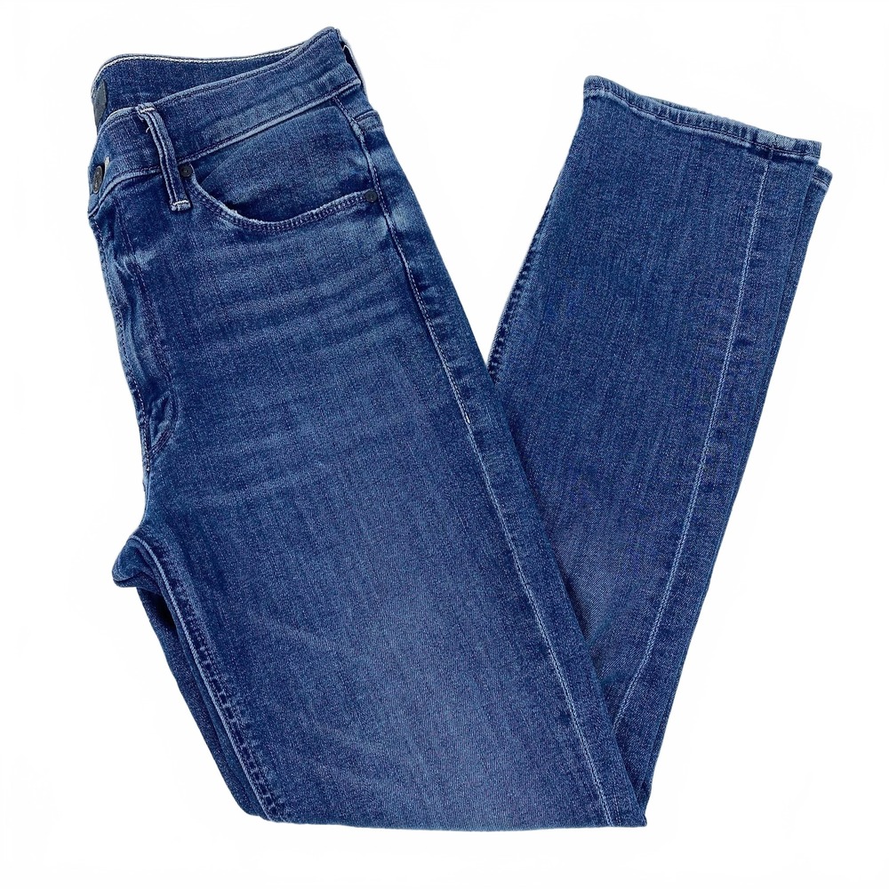 Mother Dark Wash Mid Rise Dazzler Ankle Jeans | Women’s 26